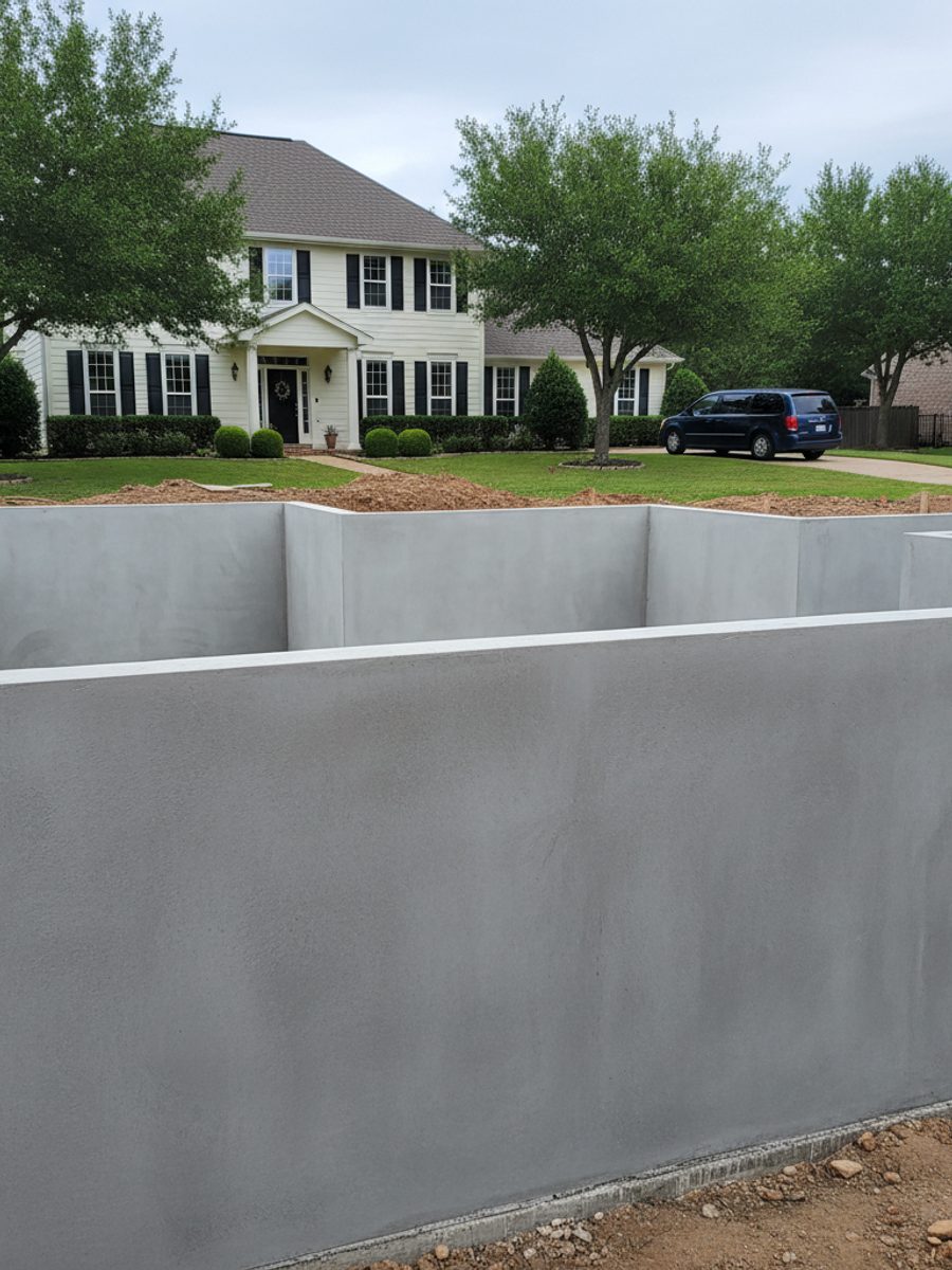 Concrete Patios completed by Majestic Concrete in San Angelo, TX